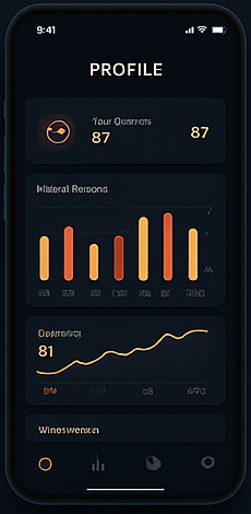 Unfohld Profile Screen
